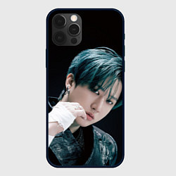 Чехол для iPhone 12 Pro Stray Kids Changbin Giant concept, цвет: 3D-черный