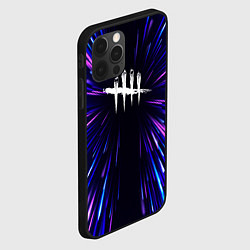Чехол для iPhone 12 Pro Dead by Daylight neon energy, цвет: 3D-черный — фото 2