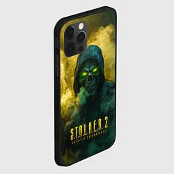 Чехол для iPhone 12 Pro Stalker 2 череп, цвет: 3D-черный — фото 2