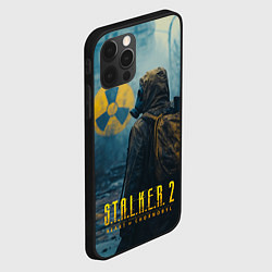 Чехол для iPhone 12 Pro Stalker 2 зараженная зона, цвет: 3D-черный — фото 2