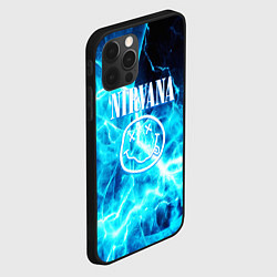 Чехол для iPhone 12 Pro Nirvana electro, цвет: 3D-черный — фото 2