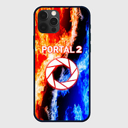 Чехол для iPhone 12 Pro Portal битва огней, цвет: 3D-черный