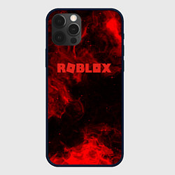 Чехол для iPhone 12 Pro Roblox space, цвет: 3D-черный