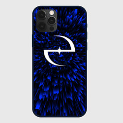 Чехол для iPhone 12 Pro Evanescence blue energy, цвет: 3D-черный