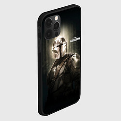 Чехол для iPhone 12 Pro Din Djarin - The Mandalorian, цвет: 3D-черный — фото 2