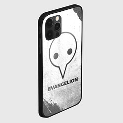 Чехол для iPhone 12 Pro Evangelion - white gradient, цвет: 3D-черный — фото 2