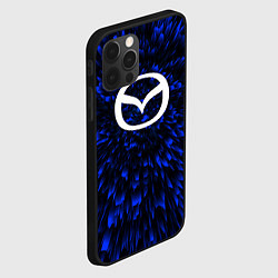 Чехол для iPhone 12 Pro Mazda blue energy, цвет: 3D-черный — фото 2
