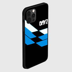 Чехол для iPhone 12 Pro Dayz geometry steel, цвет: 3D-черный — фото 2