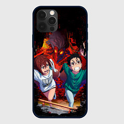 Чехол для iPhone 12 Pro Побег от турбо бабки, цвет: 3D-черный