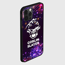 Чехол для iPhone 12 Pro Праздничный Goblin Slayer, цвет: 3D-черный — фото 2