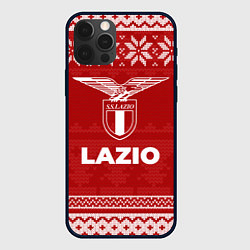 Чехол для iPhone 12 Pro Новогодний Lazio, цвет: 3D-черный