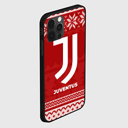 Чехол для iPhone 12 Pro Новогодний Juventus, цвет: 3D-черный — фото 2