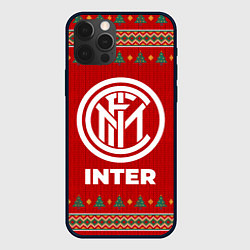 Чехол для iPhone 12 Pro Inter new year, цвет: 3D-черный