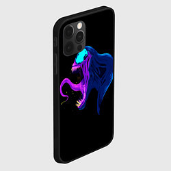 Чехол для iPhone 12 Pro Venom head, цвет: 3D-черный — фото 2