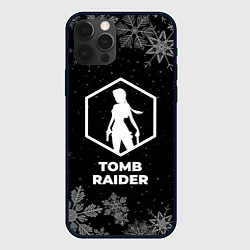 Чехол для iPhone 12 Pro Снежный Tomb Raider, цвет: 3D-черный