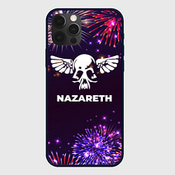 Чехол для iPhone 12 Pro Праздничный Nazareth, цвет: 3D-черный