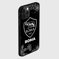 Чехол для iPhone 12 Pro Снежный Roma, цвет: 3D-черный — фото 2