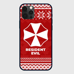 Чехол для iPhone 12 Pro Новогодний Resident Evil, цвет: 3D-черный