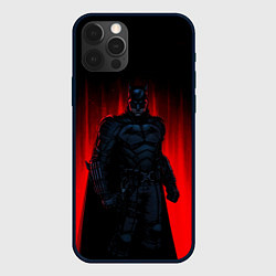 Чехол для iPhone 12 Pro Batman - Robert Pattinson, цвет: 3D-черный