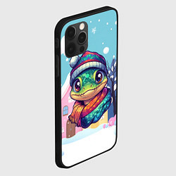 Чехол для iPhone 12 Pro Символ змеи 2025 год, цвет: 3D-черный — фото 2