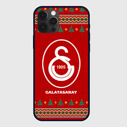 Чехол для iPhone 12 Pro Galatasaray new year, цвет: 3D-черный