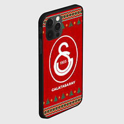 Чехол для iPhone 12 Pro Galatasaray new year, цвет: 3D-черный — фото 2