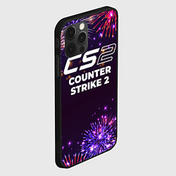 Чехол для iPhone 12 Pro Праздничный Counter Strike 2, цвет: 3D-черный — фото 2