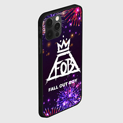 Чехол для iPhone 12 Pro Праздничный Fall Out Boy, цвет: 3D-черный — фото 2