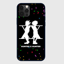 Чехол для iPhone 12 Pro Hunter x Hunter конфети, цвет: 3D-черный