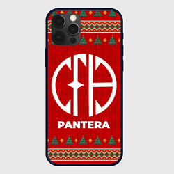 Чехол для iPhone 12 Pro Pantera new year, цвет: 3D-черный