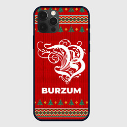 Чехол для iPhone 12 Pro Burzum new year, цвет: 3D-черный