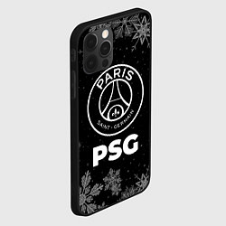 Чехол для iPhone 12 Pro Снежный PSG, цвет: 3D-черный — фото 2