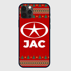 Чехол для iPhone 12 Pro JAC new year, цвет: 3D-черный