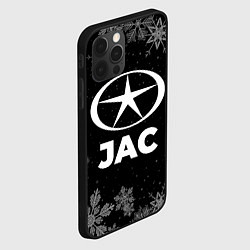 Чехол для iPhone 12 Pro Снежный JAC, цвет: 3D-черный — фото 2