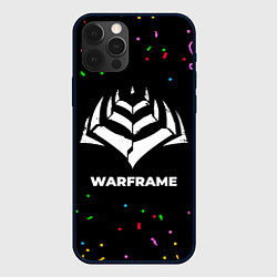 Чехол для iPhone 12 Pro Warframe конфети, цвет: 3D-черный