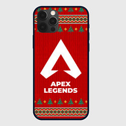 Чехол для iPhone 12 Pro Apex Legends new year, цвет: 3D-черный