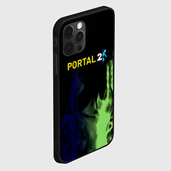 Чехол для iPhone 12 Pro Portal fire steel, цвет: 3D-черный — фото 2