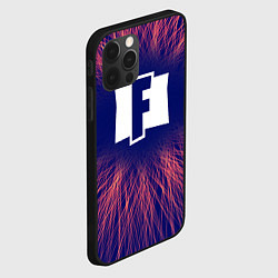 Чехол для iPhone 12 Pro Fortnite red energy, цвет: 3D-черный — фото 2