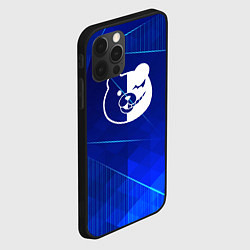 Чехол для iPhone 12 Pro Danganronpa blue poly, цвет: 3D-черный — фото 2