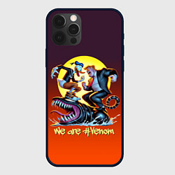 Чехол для iPhone 12 Pro Two Donalds and Venom - meme, цвет: 3D-черный