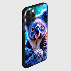 Чехол для iPhone 12 Pro Большая коала, цвет: 3D-черный — фото 2