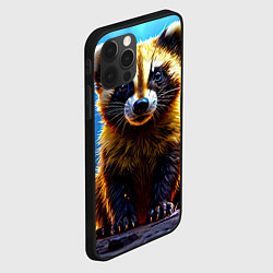 Чехол для iPhone 12 Pro Росомаха в искрах, цвет: 3D-черный — фото 2
