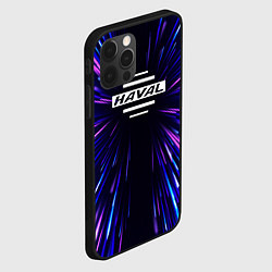 Чехол для iPhone 12 Pro Haval neon energy, цвет: 3D-черный — фото 2