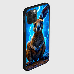 Чехол для iPhone 12 Pro Кенгуру в разрядах молнии, цвет: 3D-черный — фото 2