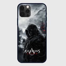 Чехол для iPhone 12 Pro Assassins Creed охотник в горах, цвет: 3D-черный