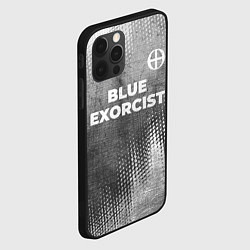 Чехол для iPhone 12 Pro Blue Exorcist - grey gradient посередине, цвет: 3D-черный — фото 2