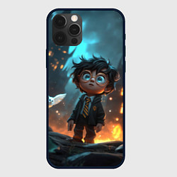 Чехол iPhone 12 Pro Маленький удивленный Гарри Поттер