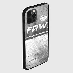 Чехол для iPhone 12 Pro FAW - grey gradient посередине, цвет: 3D-черный — фото 2