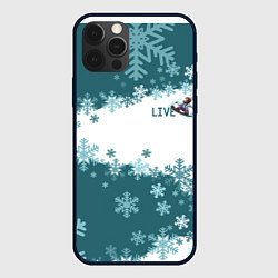 Чехол для iPhone 12 Pro Сноуборд это жизнь, цвет: 3D-черный