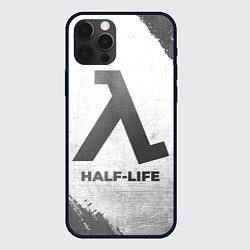 Чехол для iPhone 12 Pro Half-Life - white gradient, цвет: 3D-черный